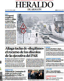 Periodico Heraldo de Aragon