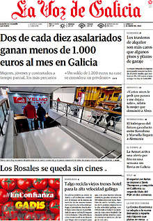 Periodico La Voz de Galicia