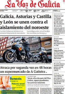 Periodico La Voz de Galicia