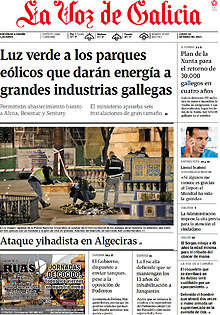 Periodico La Voz de Galicia