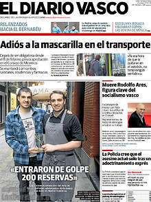 Periodico El Diario Vasco