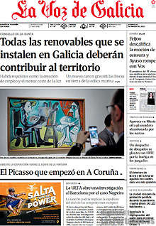 Periodico La Voz de Galicia