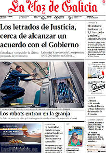 Periodico La Voz de Galicia