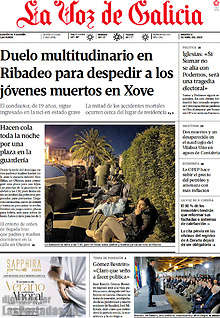 Periodico La Voz de Galicia