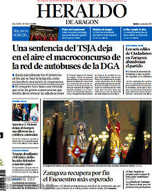 Periodico Heraldo de Aragon