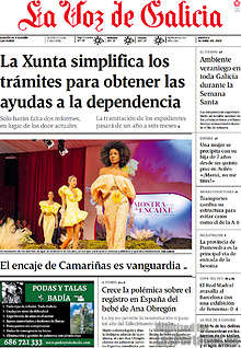 Periodico La Voz de Galicia