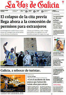 Periodico La Voz de Galicia