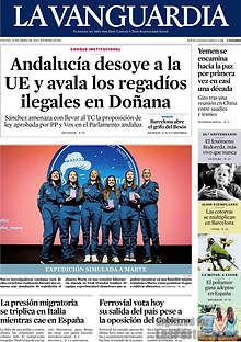 Periodico La Vanguardia