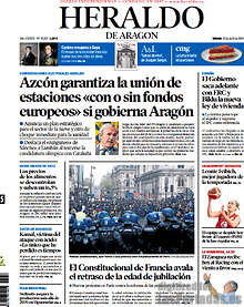 Periodico Heraldo de Aragon