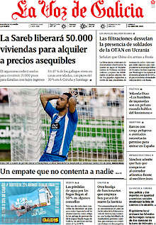 Periodico La Voz de Galicia