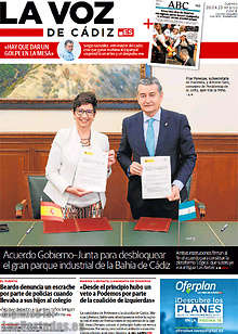 Periodico La Voz de Cádiz