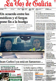 Periodico La Voz de Galicia