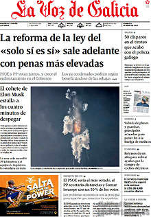 Periodico La Voz de Galicia