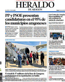 Periodico Heraldo de Aragon