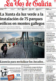 Periodico La Voz de Galicia