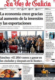 Periodico La Voz de Galicia