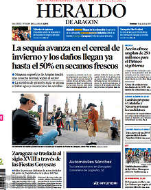 Periodico Heraldo de Aragon