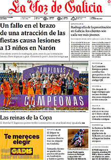 Periodico La Voz de Galicia