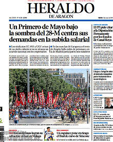 Periodico Heraldo de Aragon