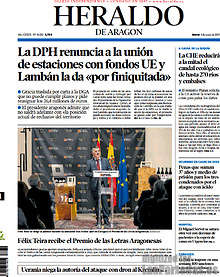 Periodico Heraldo de Aragon