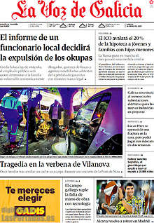 Periodico La Voz de Galicia