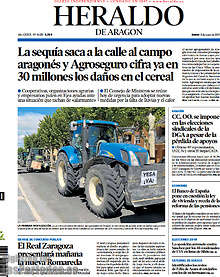 Periodico Heraldo de Aragon