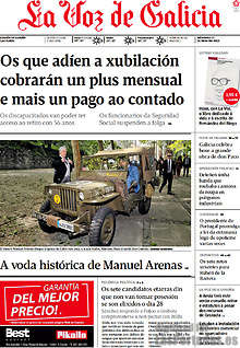 Periodico La Voz de Galicia