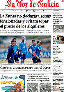 Periodico La Voz de Galicia