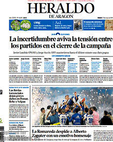 Periodico Heraldo de Aragon