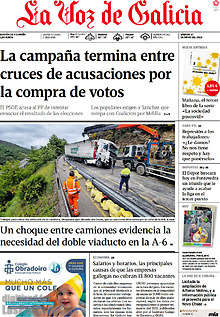 Periodico La Voz de Galicia