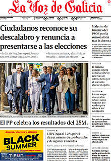 Periodico La Voz de Galicia