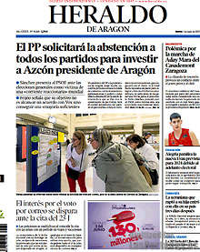 Periodico Heraldo de Aragon