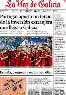 Periodico La Voz de Galicia
