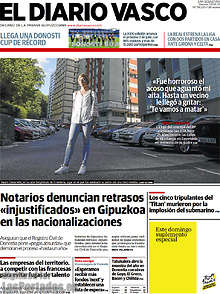 Periodico El Diario Vasco