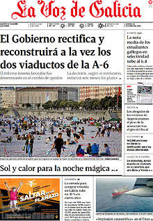 Periodico La Voz de Galicia
