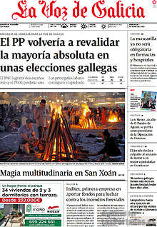 Periodico La Voz de Galicia