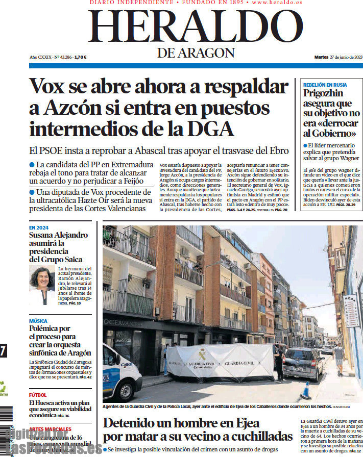 Heraldo de Aragon