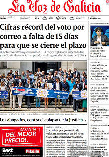 Periodico La Voz de Galicia