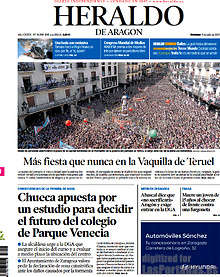 Periodico Heraldo de Aragon