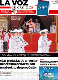 Periodico La Voz de Cádiz