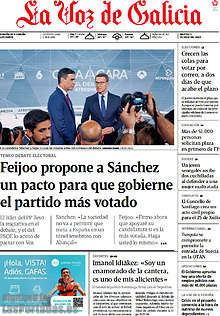 Periodico La Voz de Galicia