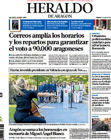 Periodico Heraldo de Aragon