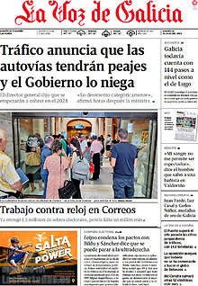 Periodico La Voz de Galicia