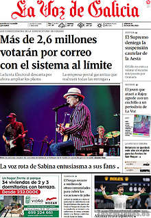 Periodico La Voz de Galicia