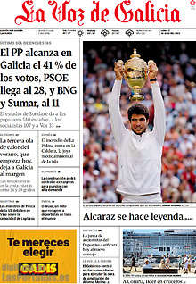 Periodico La Voz de Galicia