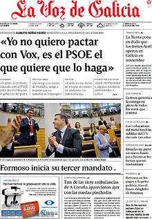 Periodico La Voz de Galicia
