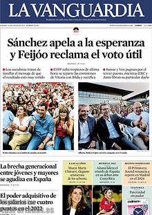 Periodico La Vanguardia