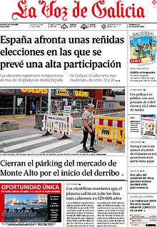 Periodico La Voz de Galicia