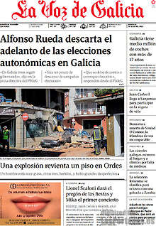 Periodico La Voz de Galicia