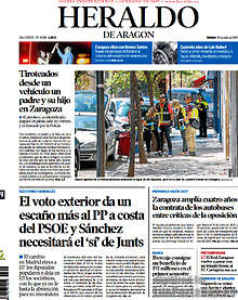 Periodico Heraldo de Aragon